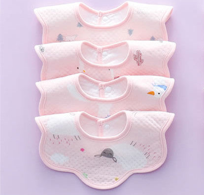 Waterproof Cotton Bib Newborn Baby Saliva Towel